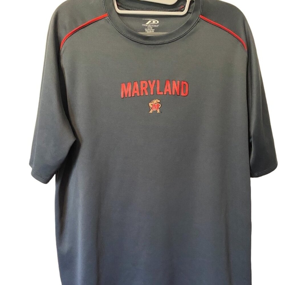 University of Maryland Pro Player Athletic Tee Shirt, Large